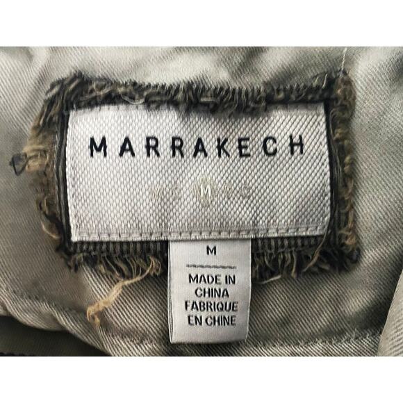 Marrakech x Anthropologie Women's Ronika Draped Moto Jacket Gathered Back NWT M - Picture 11 of 16